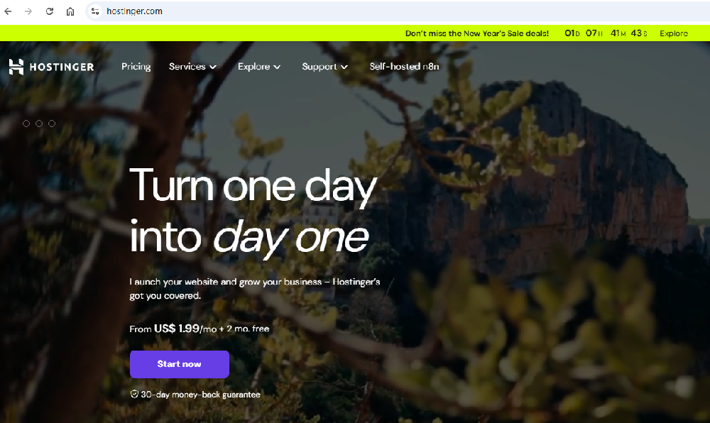 Hostinger官网真实地址